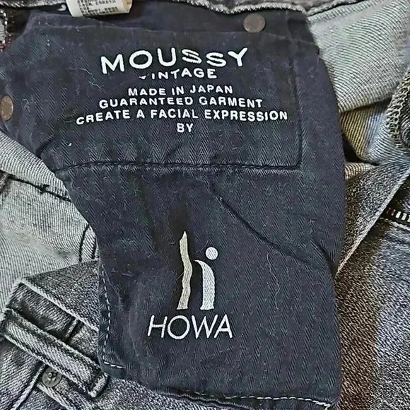 Moussy Vintage Jeans MV SENECA FLARE BLACK -NWT - Picture 16 of 16